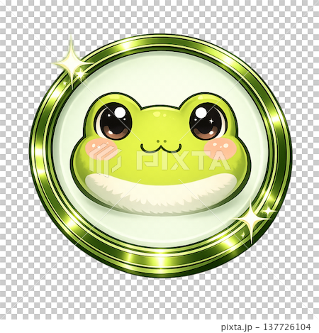 社群媒體圖示插圖[動物] 137726104