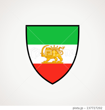 Shield - Lion and Sun flag 137727202