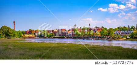 Exeter, New Hampshire, Across Squamscott River Exeter, New Hampshire, Across Squamscott River 137727775