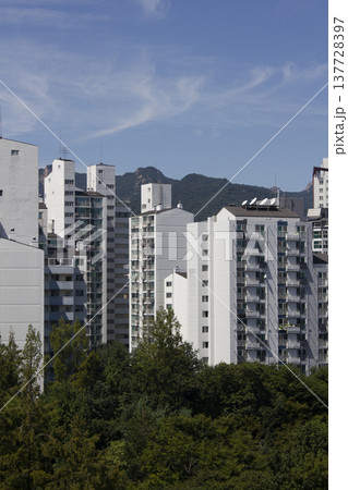 It's a forest of apartments in the city center. It's a forest of apartments in the city center. 137728397