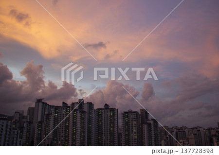 It is a beautiful sunset. It is a beautiful sunset. 137728398