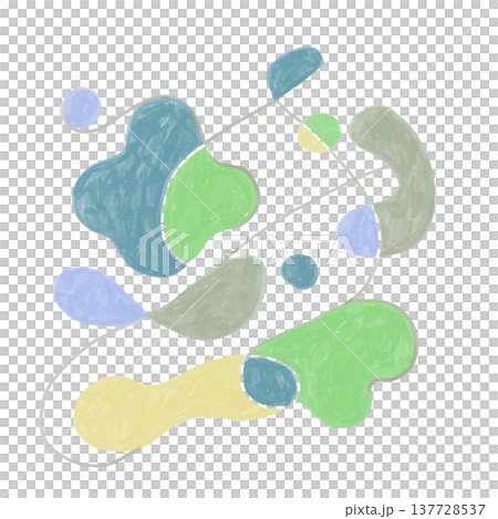 Watercolor background materials: frames, modern, geometric Watercolor background materials: frames, modern, geometric 137728537