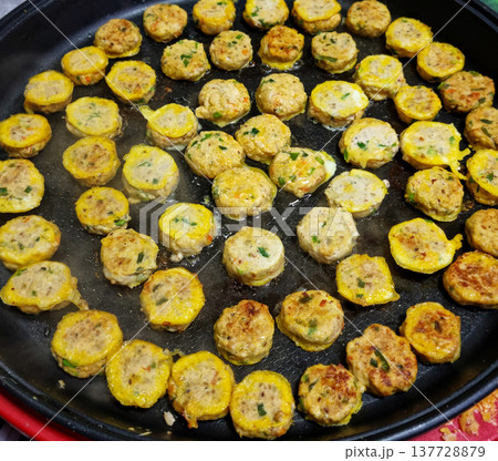 Korean food modeum jeon, Assorted Pancakes . Korea Traditional Festival foods. 137728879