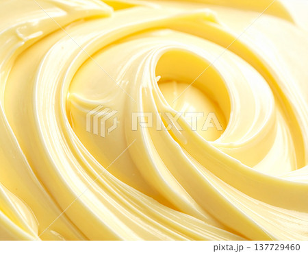 Rich Creamy Texture Background 137729460