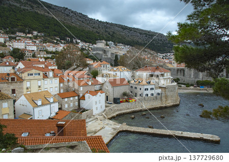 クロアチアのドブロブニクの景色 クロアチアのドブロブニクの景色 137729680