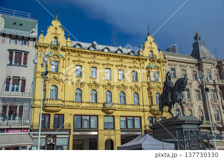 クロアチアの首都ザグレブでの観光 クロアチアの首都ザグレブでの観光 137730330
