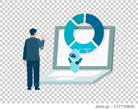 AI-generated pie charts and data visualizations: An AI assistant to support rapid decision-making and information analysis. AI-generated pie charts and data visualizations: An AI assistant to support rapid decision-making and information analysis. 137730600