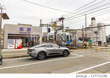 西鉄天神大牟田線の紫駅 西鉄天神大牟田線の紫駅 137731298