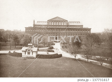 古写真 1916年 米国 ワシントンDCの年金局(現国立建築博物館) 古写真 1916年 米国 ワシントンDCの年金局(現国立建築博物館) 137731817