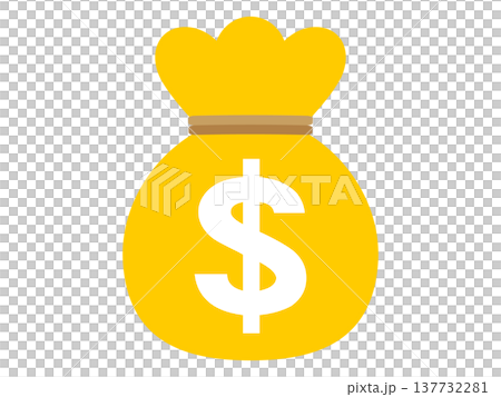 Money bag illustration material 2 Money bag illustration material 2 137732281