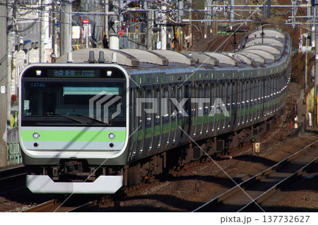 ［JY］山手線E235系電車：205系風ラッピング車両（環状運転100周年記念） 137732627