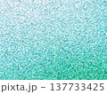 抽象的な青緑色のノイズの背景素材 137733425