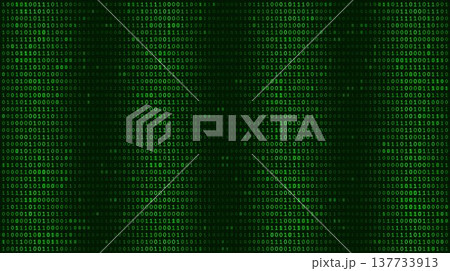Data Clusters - Minimalist Binary Grid with Shifting Tonal Density 137733913