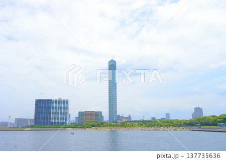 千葉県千葉市、千葉ポートタワーの風景 137735636