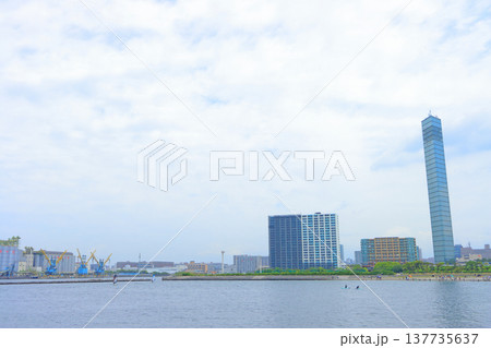 千葉県千葉市、千葉ポートタワーの風景 137735637