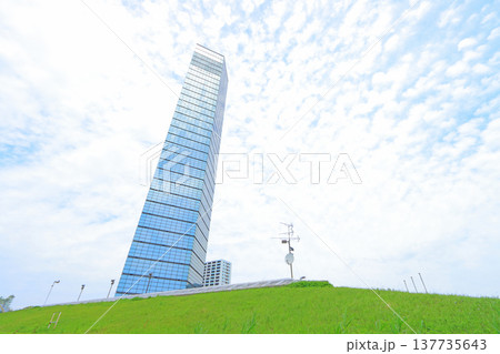 千葉県千葉市、千葉ポートタワーの風景 137735643