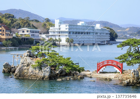 【遠江八景】浜松市、瀬戸夜雨 137735646