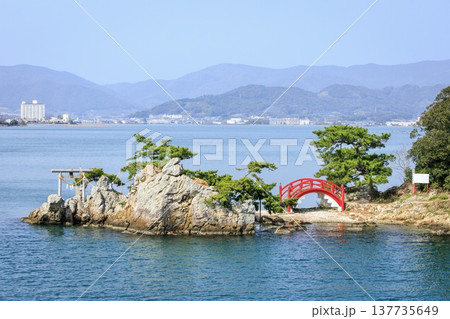 【遠江八景】浜松市、瀬戸夜雨 137735649