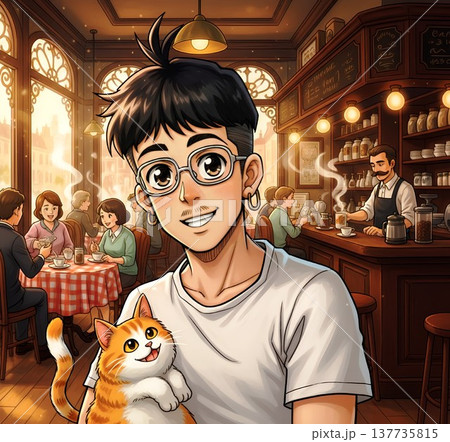 【藤田嗣治-エコール・ド・パリに想いを寄せて】ベクター済 137735815