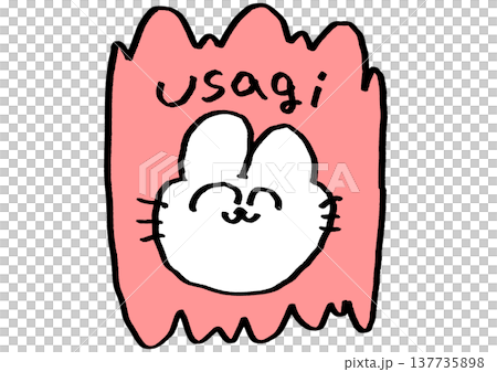 兔子貼紙 兔子貼紙 137735898