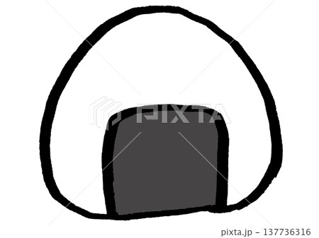 おにぎりの素材 おにぎりの素材 137736316