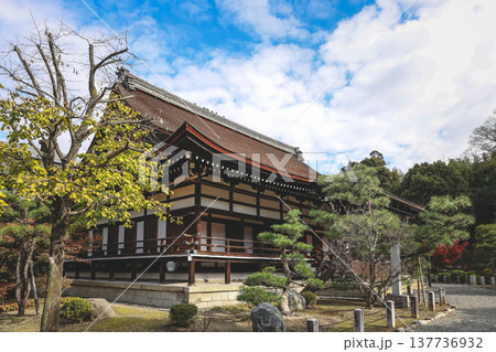 Myoho in Temple Traditional Wooden Hall in Kyoto Nov 28 2025 137736932