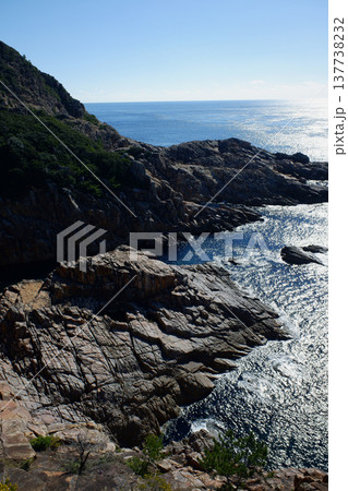 高知県土佐清水市　龍宮神社遠景 137738232