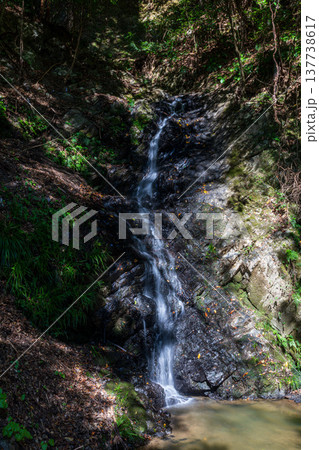 静岡県周智郡森町鍛治島 山里の風景 静岡県周智郡森町鍛治島 山里の風景 137738617