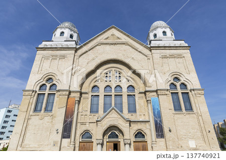 Lucenec Synagogue building facade in Slovakia Lucenec Synagogue building facade in Slovakia 137740921