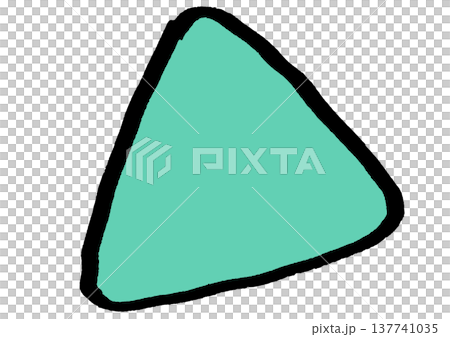 三角の素材 三角の素材 137741035