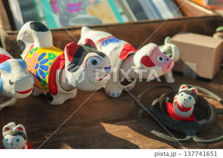 犬張子の郷土玩具 Japanese traditional dog toy 犬張子の郷土玩具 Japanese traditional dog toy 137741651