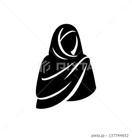 Islamic Hijab Modesty Garment Icon Islamic Hijab Modesty Garment Icon 137744652