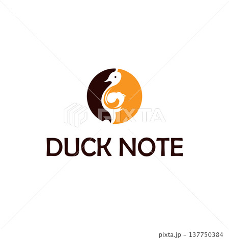 duck music note logo minimal sound melody symbol creative audio brand identity duck music note logo minimal sound melody symbol creative audio brand identity 137750384