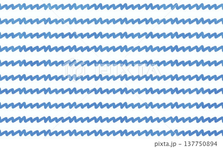 ギザギザの線のパターン(ホワイト×ライトブルー) ギザギザの線のパターン(ホワイト×ライトブルー) 137750894