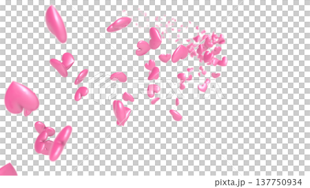白い背景を舞う3Dハートの背景素材 抽象背景:恋愛・感謝・お祝い・バレンタイン・ウェディング 白い背景を舞う3Dハートの背景素材 抽象背景:恋愛・感謝・お祝い・バレンタイン・ウェディング 137750934