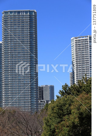 青空とタワーマンション イメージ 青空とタワーマンション イメージ 137751809
