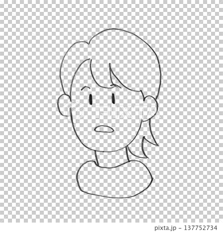 震驚的女人的插圖 137752734