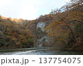 秋の帝釈峡　神龍湖 137754075