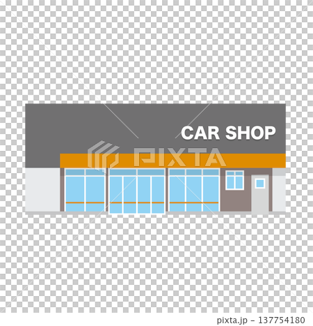 汽車修理廠建築插圖 137754180