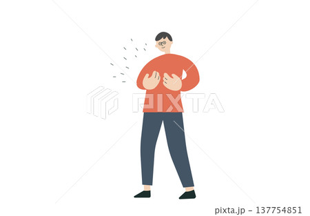 自分に自信を持つ男性 自分に自信を持つ男性 137754851