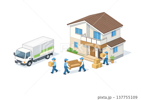引っ越し　一軒家 137755109