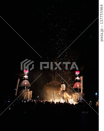 野沢温泉道祖神祭りの風景 野沢温泉道祖神祭りの風景 137755964