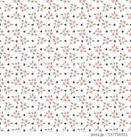 Tiny flowers background  137756351