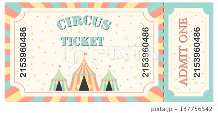 a circus ticket for one person a circus ticket for one person 137756542