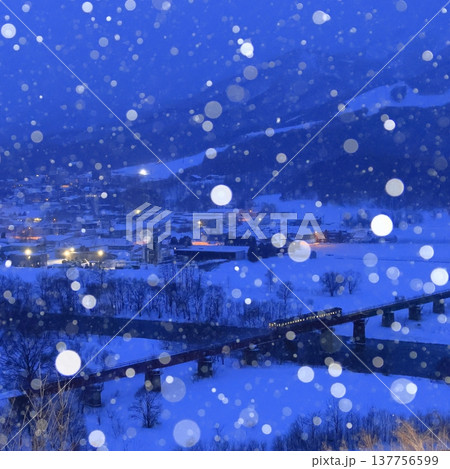雪降る根室本線 雪降る根室本線 137756599