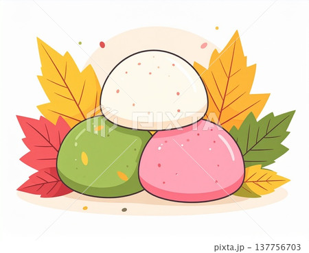 端午の節句 柏餅 和菓子 日本 こどもの日 端午の節句 柏餅 和菓子 日本 こどもの日 137756703