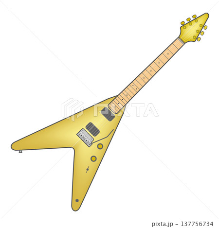 エレキギターのアイコン 137756734