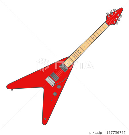 エレキギターのアイコン 137756735
