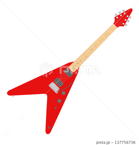 エレキギターのアイコン 137756736