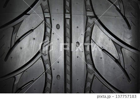 Car tire background, Tyre texture closeup background. Car tire background, Tyre texture closeup background. 137757183
